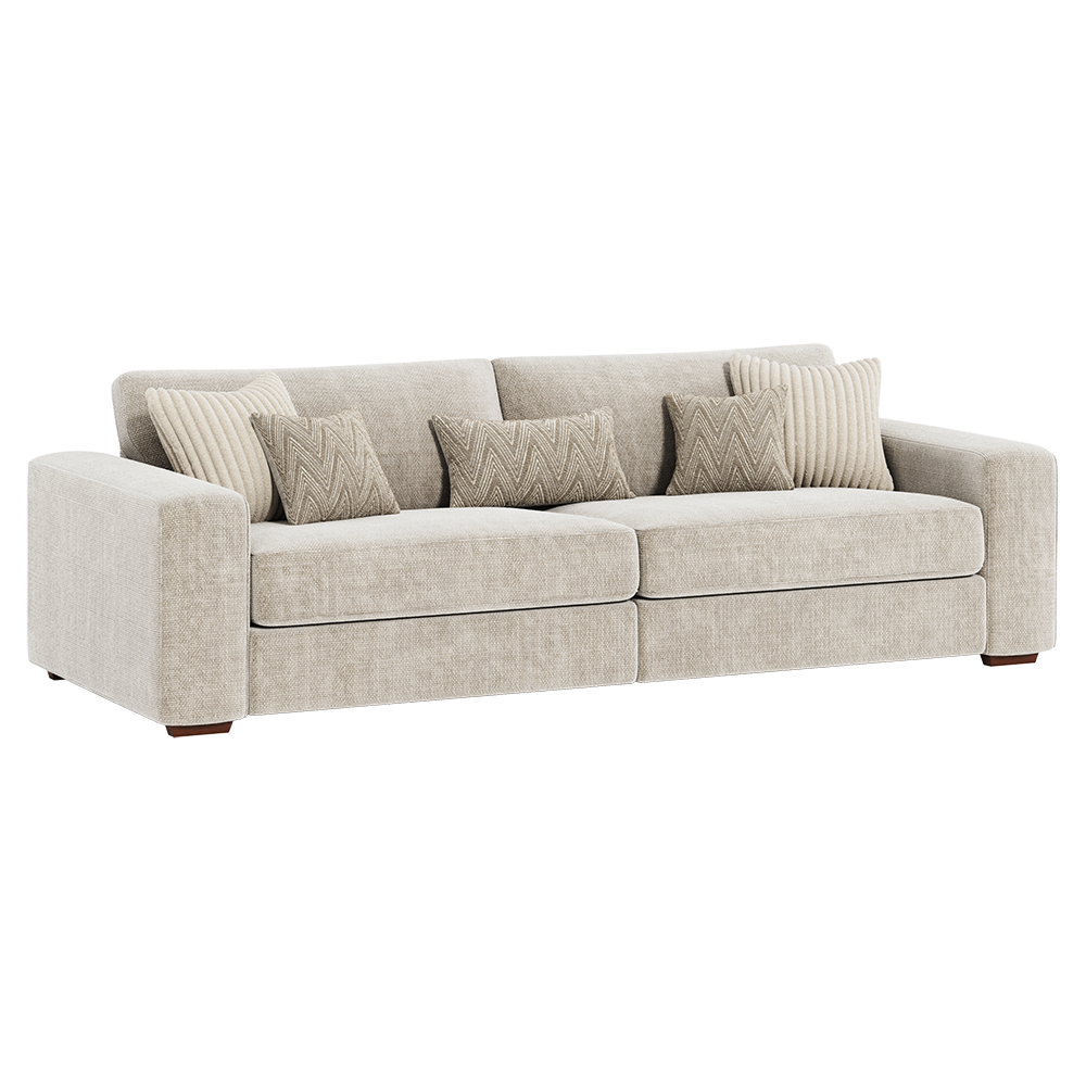 Henley Modular Chenille Sofa & U-Shape Corner Collection