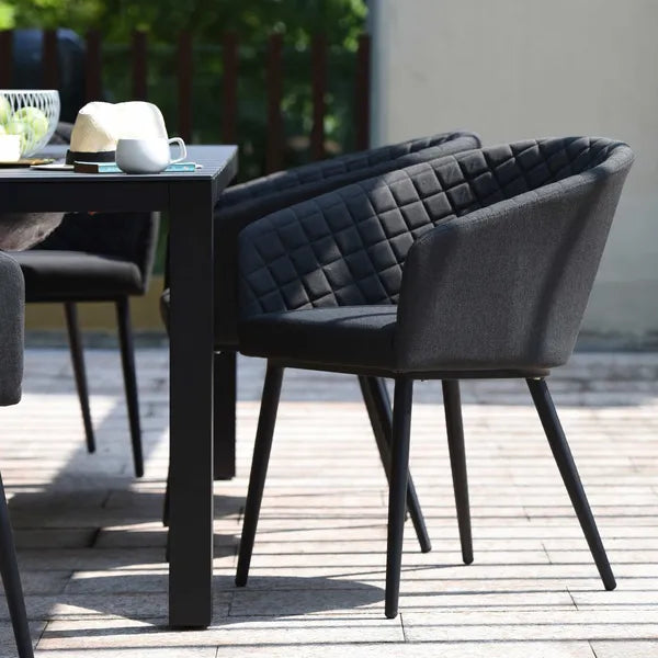 Outdoor Fabric Pair of Ambition Dining Chairs