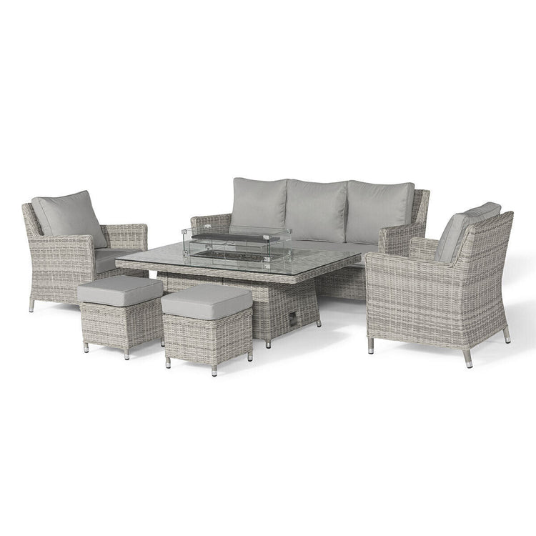Homeflair - Oxford Sofa Rattan Dining Set