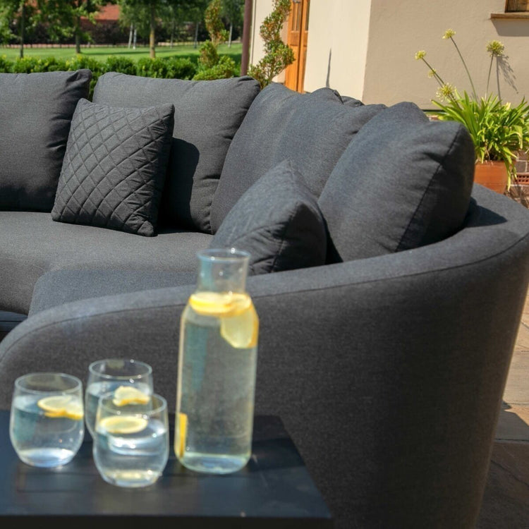 Homeflair - Pair of Outdoor Scatter Cushion Quilted