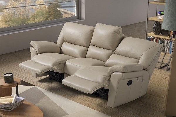 Charlton Italian Leather Sofa & Corner, Static, Manual or Electric