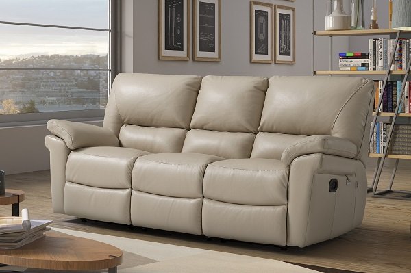 Charlton Italian Leather Sofa & Corner, Static, Manual or Electric