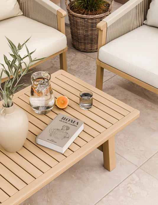 Royal Craft - Roma 5 Seater Triple Lounge Set with Rectangular Coffee Table
