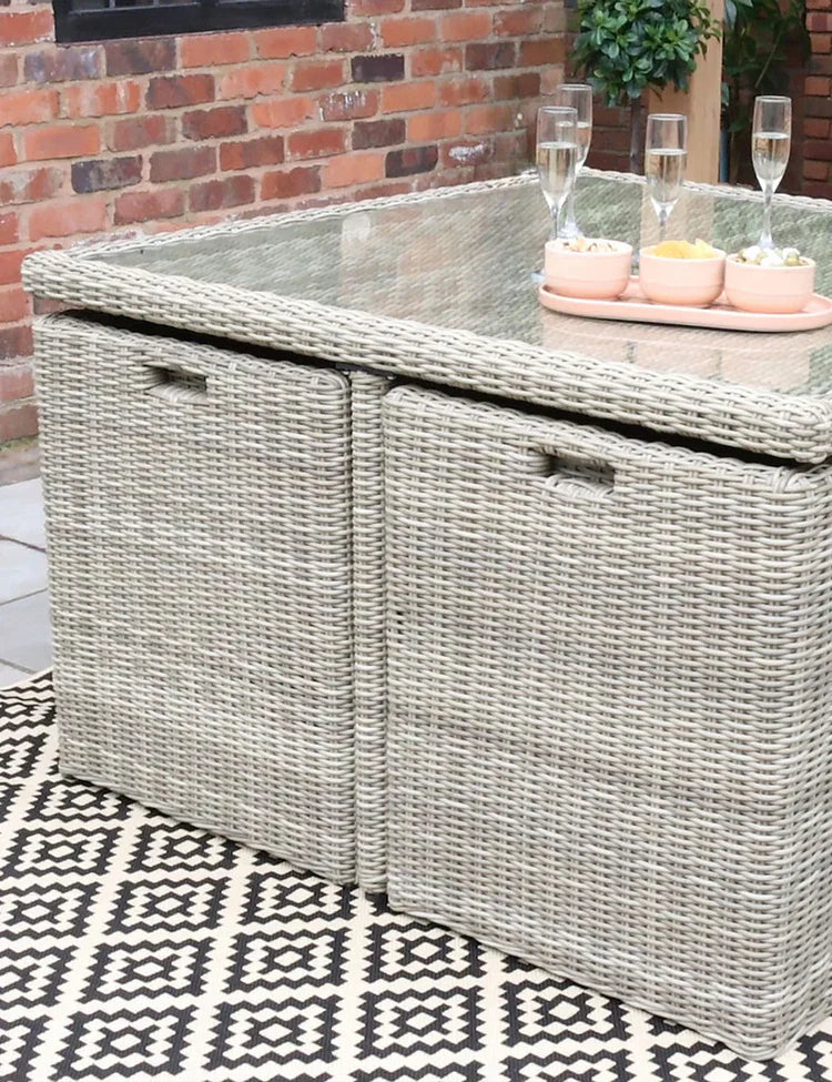 Royal Craft - Wentworth 8 Seater Cube Dining Set