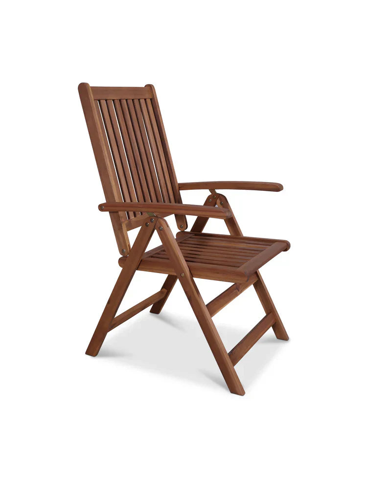Royal Craft - Turnbury 6 Seater Manhattan Recliner Round Extending Dining Set