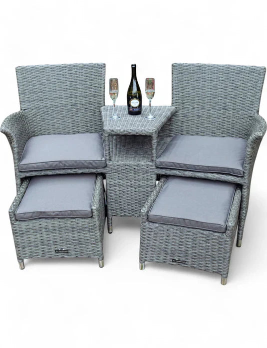 Royal Craft - Paris 2 Seater Fixed Companion Set