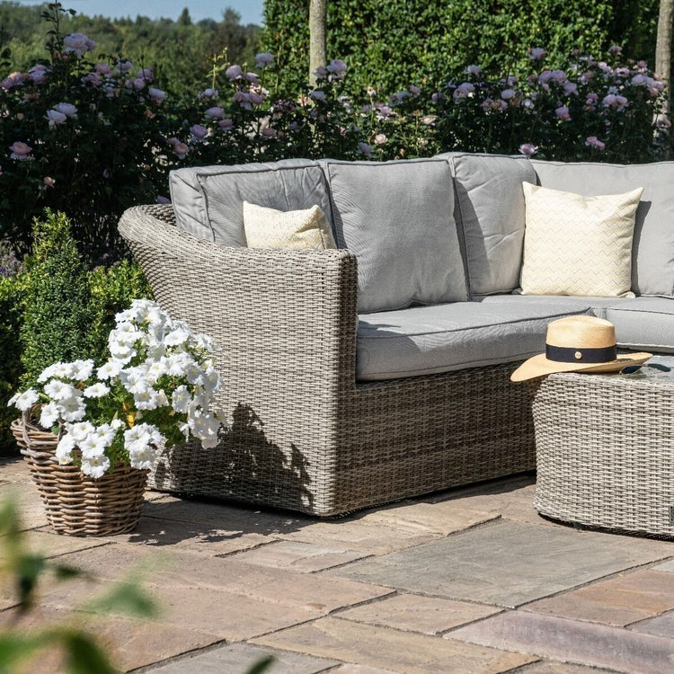 Homeflair - Oxford Small Rattan Corner Sofa Set