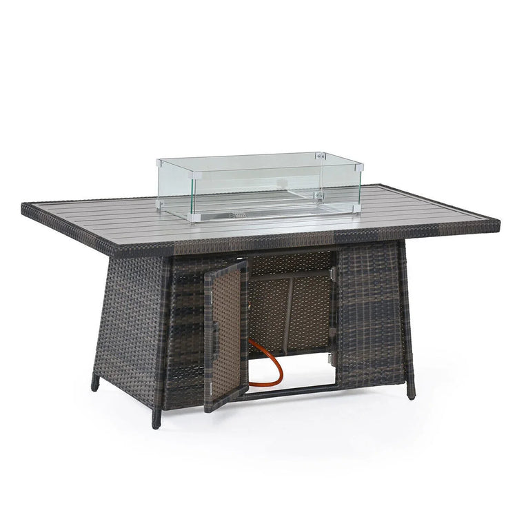 Homeflair - Kingston Corner Rattan Dining Set