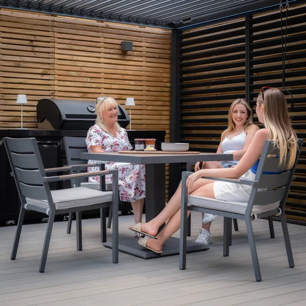 Vancouver Aluminium Dining Set