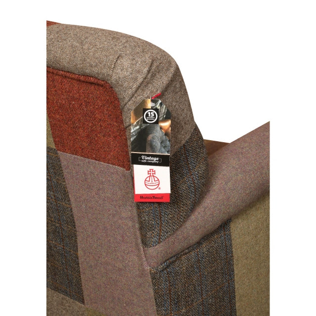 Burford Harlequin Patchwork Chair | Vintage