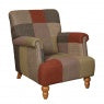 Burford Harlequin Patchwork Chair | Vintage
