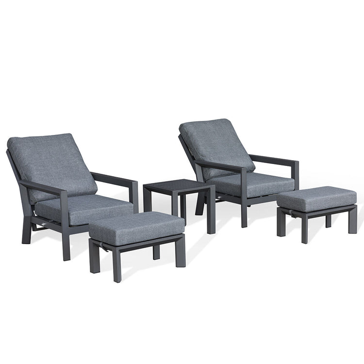 Homeflair - Manhattan Reclining Lounge Set