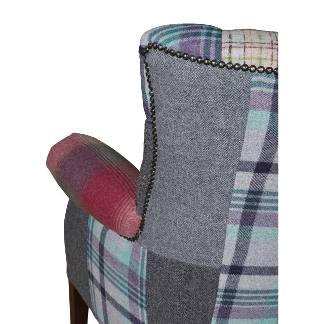 Barnard Fabric Patchwork Chair | Vintage