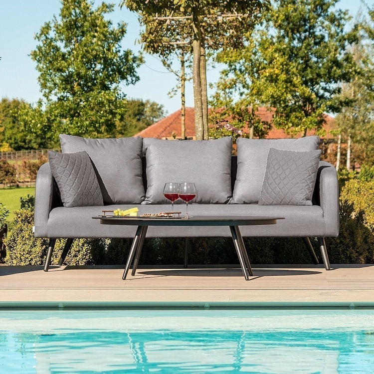 Maze Rattan - Outdoor Fabric Ambition 3 Seat Sofa Set