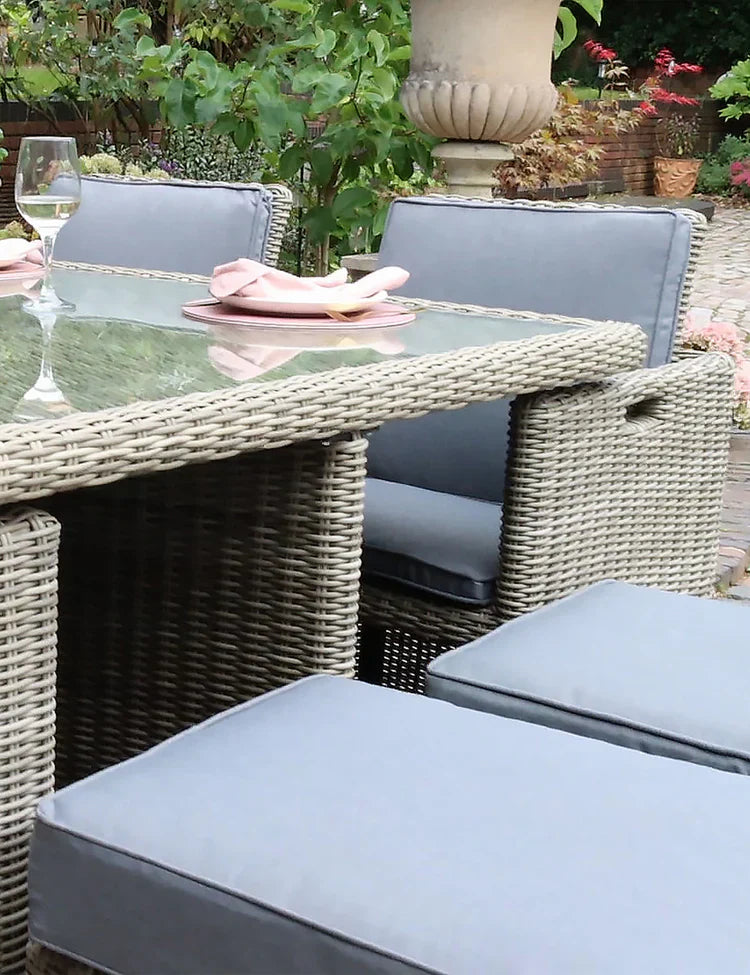 Royal Craft - Wentworth 10 Seater Cube Dining Set