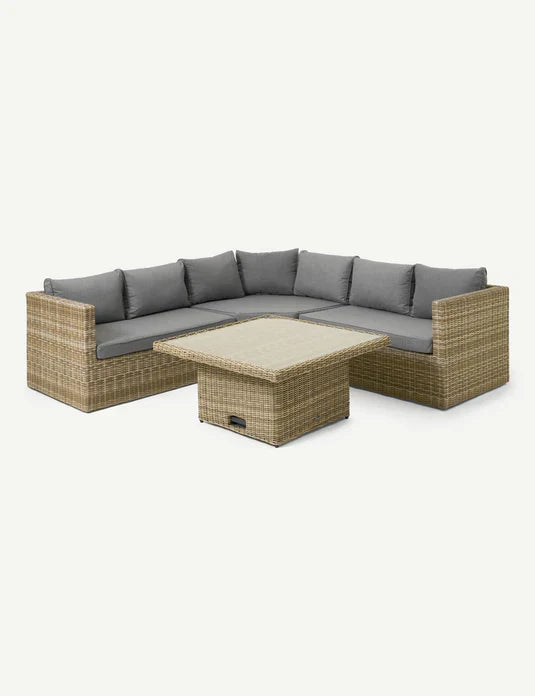 Royal Craft - Wentworth 6 Seater Adjustable Corner Lounging Set