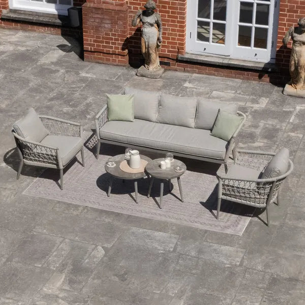 Monaco Rope Weave 2 Seat Sofa Set