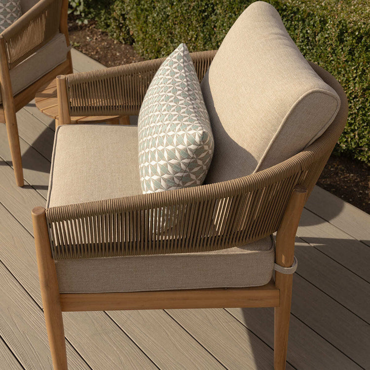 Homeflair - Porto Rope Weave Lounge Set