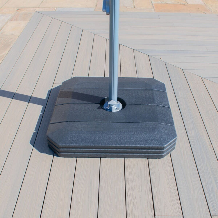 Homeflair - Zeus 3.5m Round Rotating Cantilever Parasol