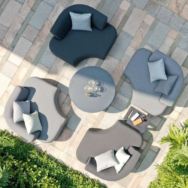 Maze Living -Outdoor Fabric Snug Lifestyle Suite