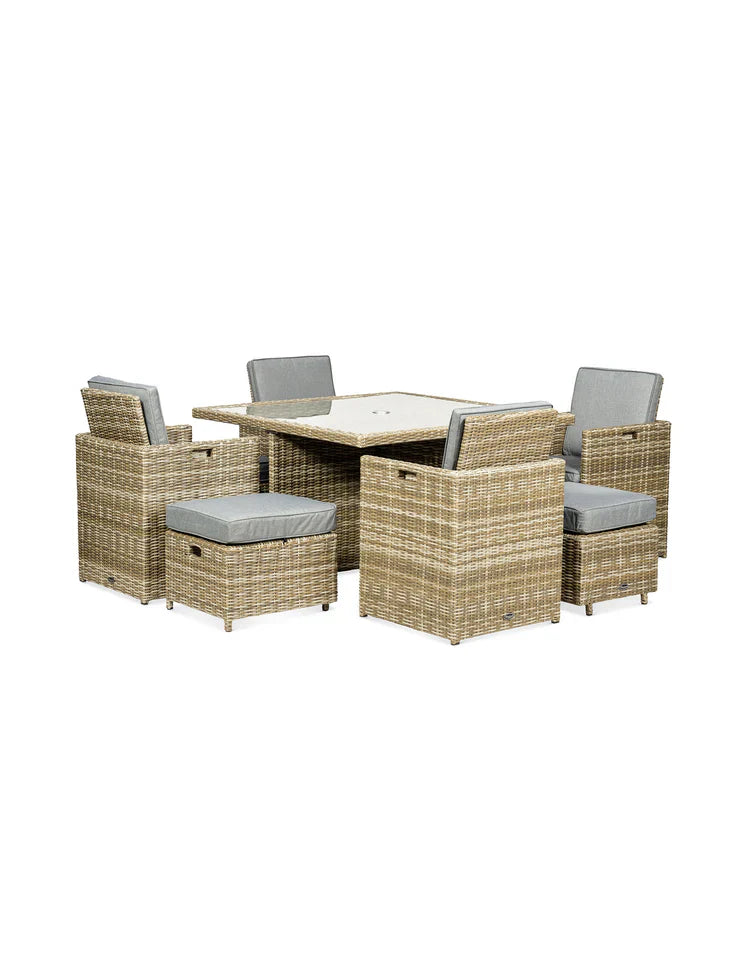 Royal Craft - Wentworth 8 Seater Cube Dining Set