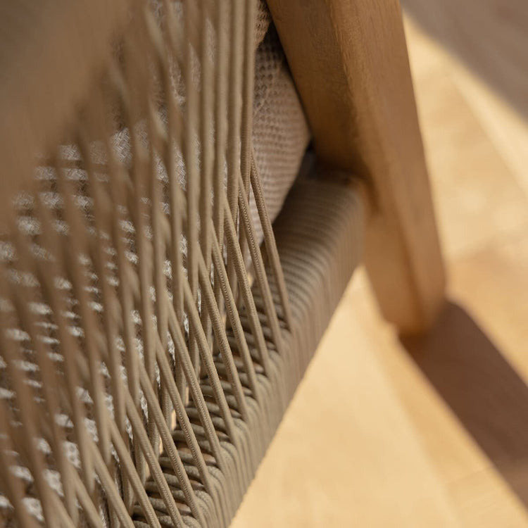 Homeflair - Martinique Rope Weave 2 Seat Sofa Set