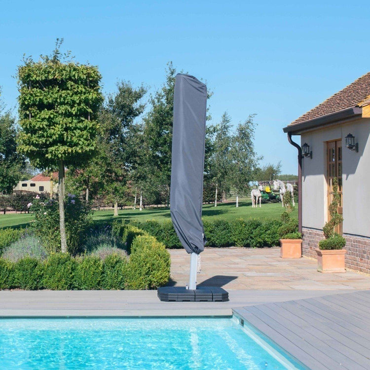 Homeflair - Zeus 3.5m Round Rotating Cantilever Parasol