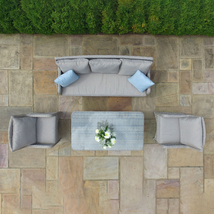 Homeflair - Cotswold Sofa Rattan Dining Set