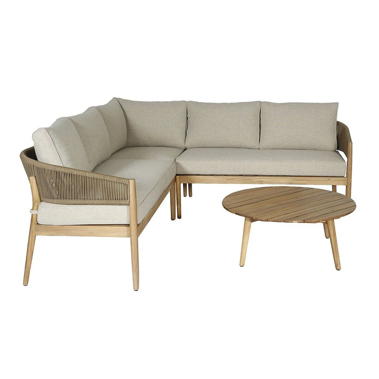 Maze Living - Porto Rope Weave Corner Sofa Set