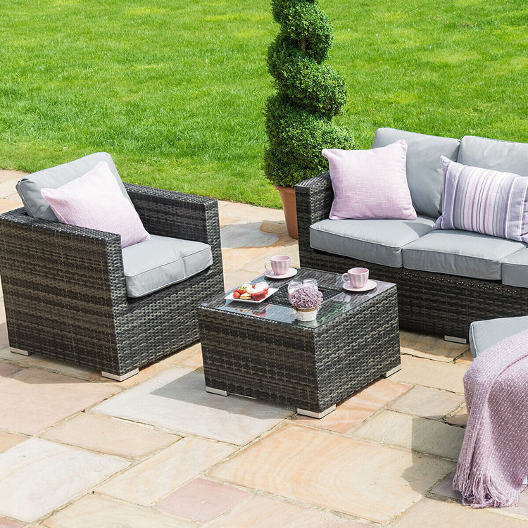 Homeflair - Georgia 2 Seat Rattan Sofa Set
