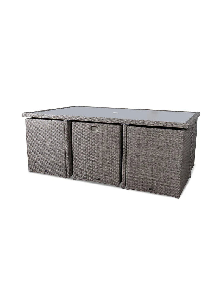 Royal Craft - Paris 10 Seater Cube Dining Set
