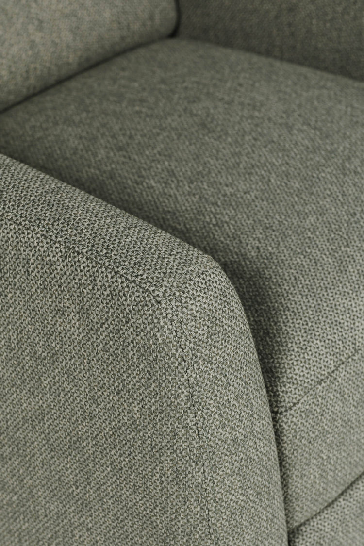 Archie Fabric Manual Recliner Pushback Chair