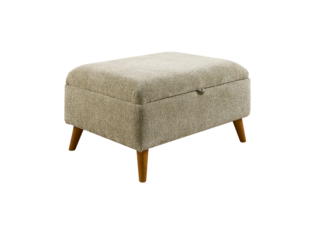 Ashford Mid-Century Fabric Sofa & Chaise Collection