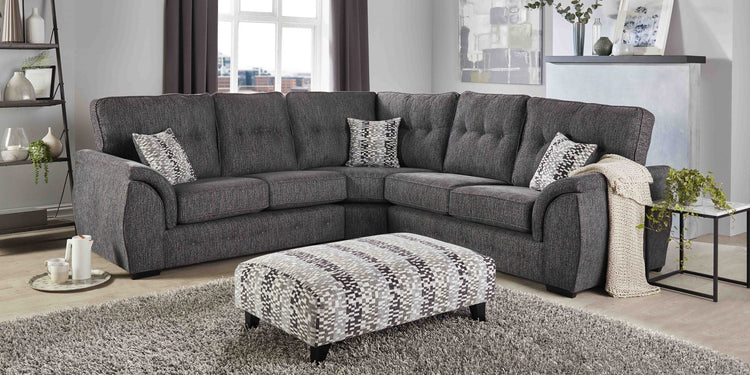 Modular Bespoke Ashley Fabric Sofa Collection | Red Rose