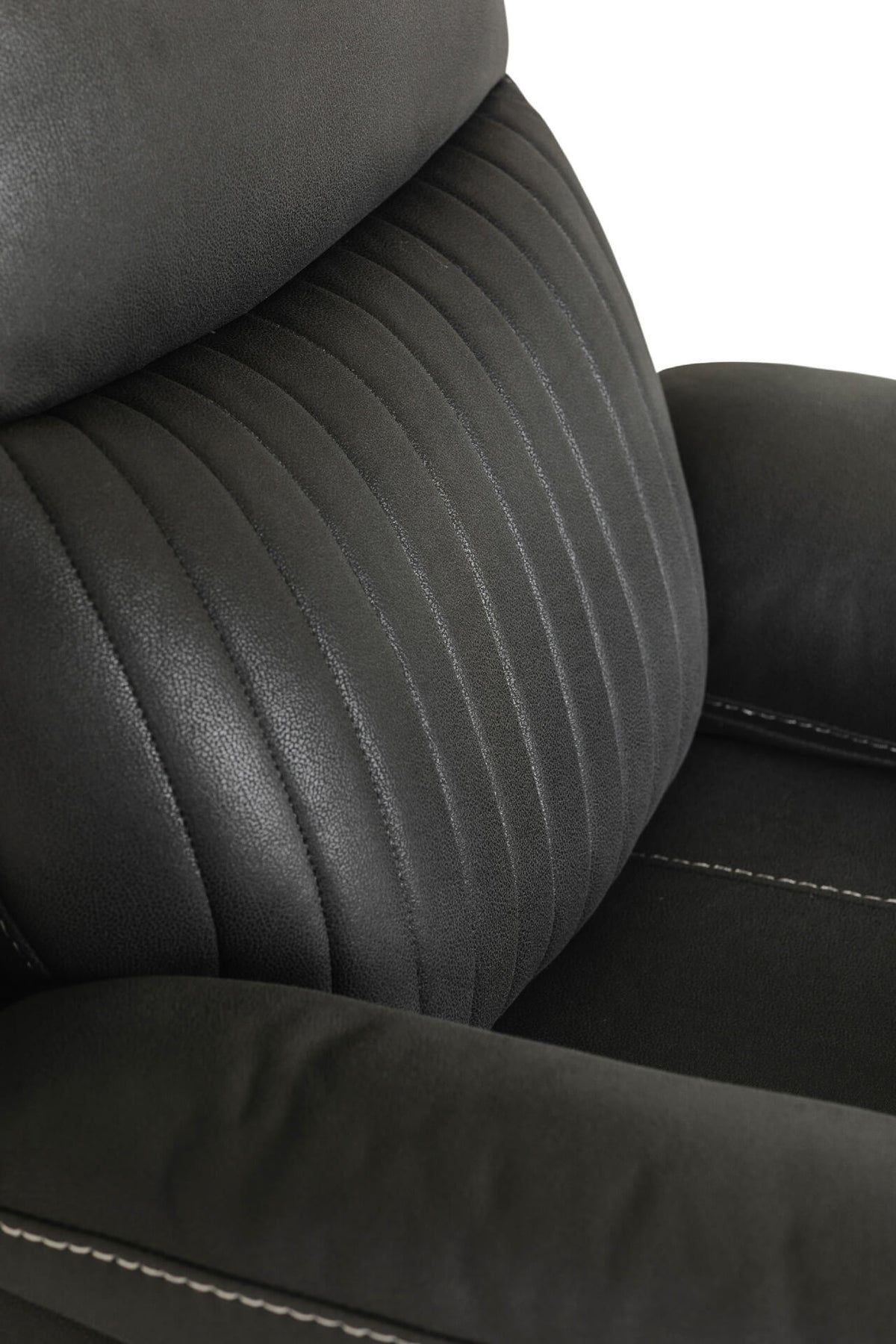 Barkley Fabric Manual Recliner Sofa Collection, Grey or Brown