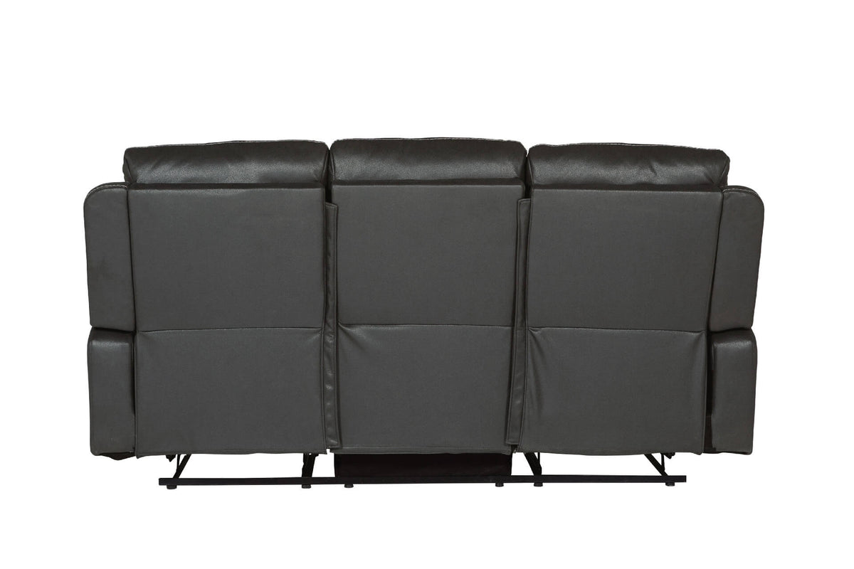 Barkley Fabric Manual Recliner Sofa Collection, Grey or Brown