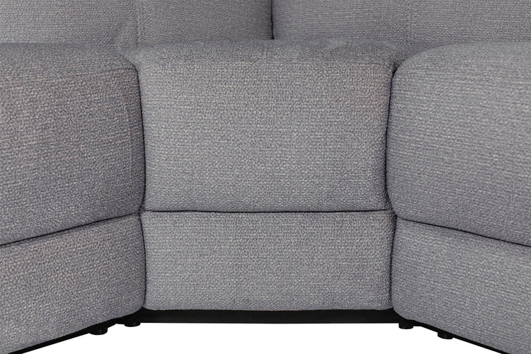 Blaine Fabric Electric Recliner Corner Sofa | VIDA Living