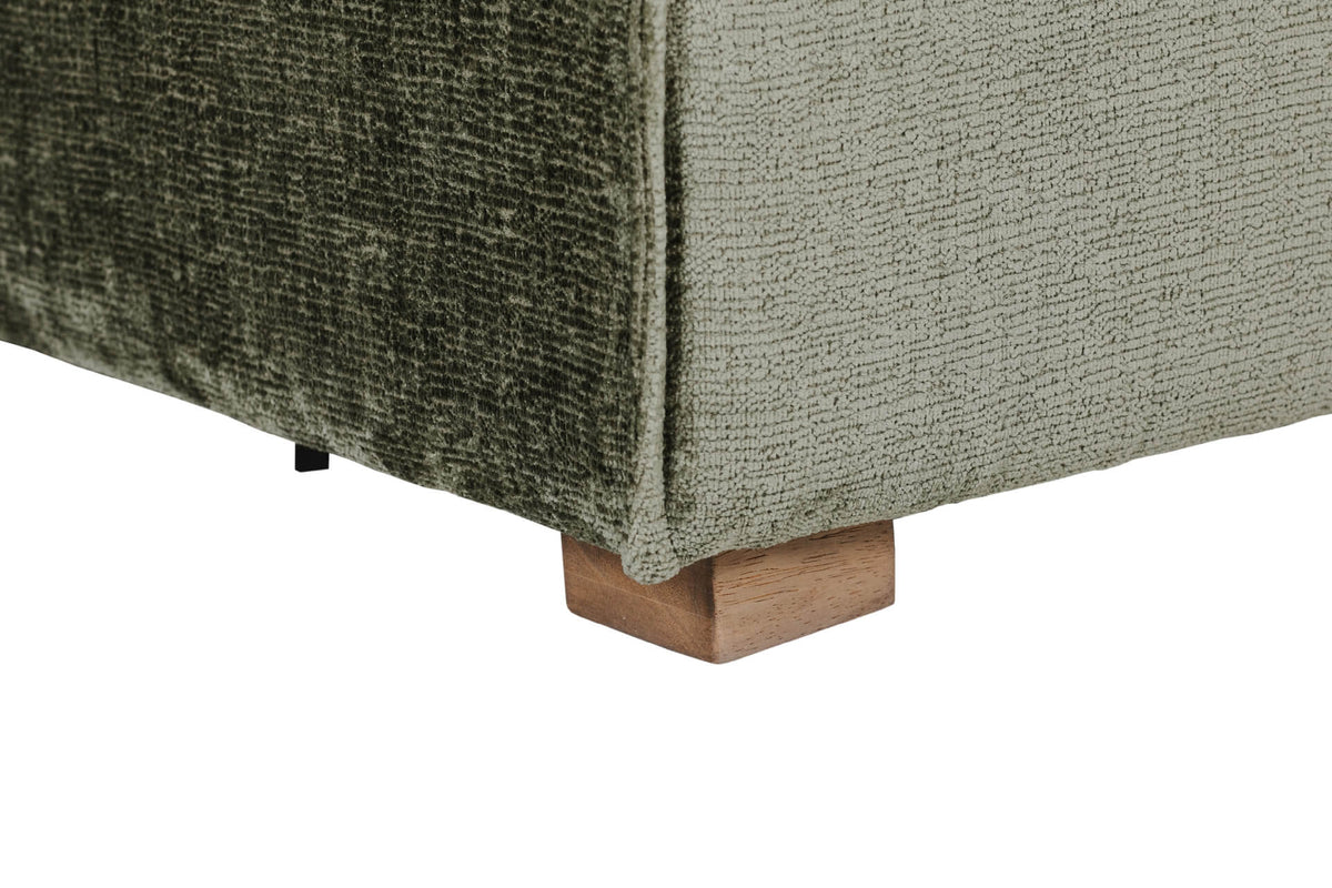 Bodhi Modular Fabric Corner Sofa Collection with Footstool Table
