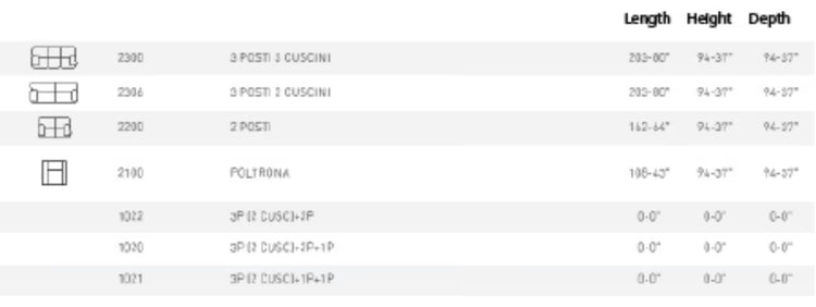 Cezanne Leather Sofa Collection | Newtrend Concepts Italia