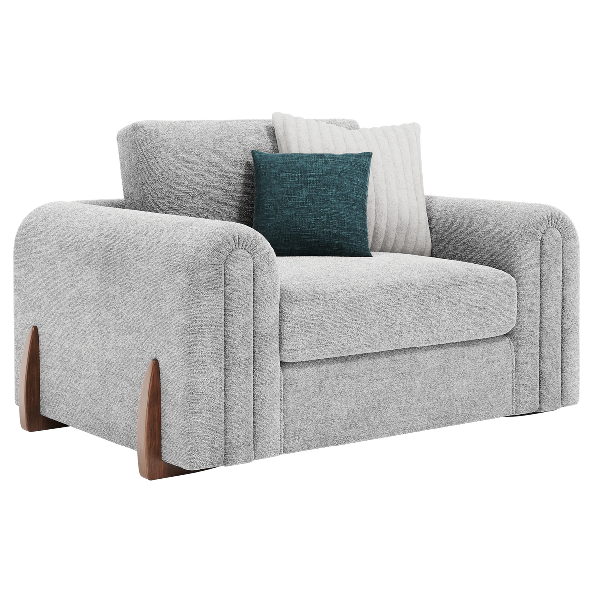 Charlie Fabric Sofa & Corner Collection with Wide Arms