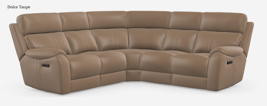 Winchester Leather Modular Corner Sofa, Static, Manual or Electric Recliner