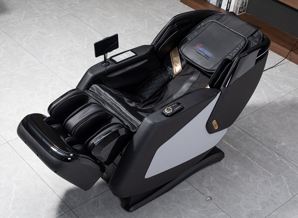 Easemaster Full-Body 3D Massage Chair with 145cm SL Rail & Foot Scraping