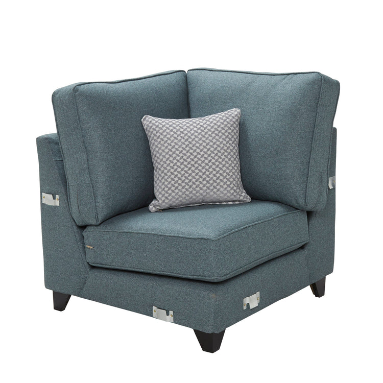 Modular Bespoke Eclipse Fabric Sofa Collection | Red Rose