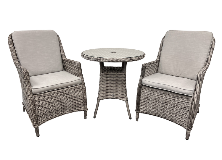 Edwina Rattan Grey Bistro Set | Edwi0471_0296