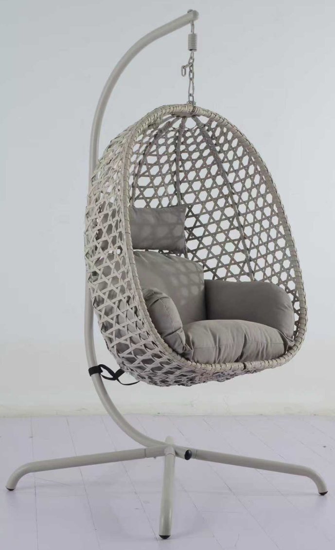 Grey Rattan Egg Chair | Egg0609