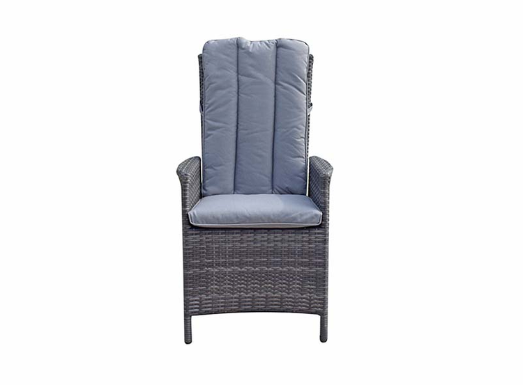 Emily Rattan Reclining Bistro Set in Grey | Emil0192_0208