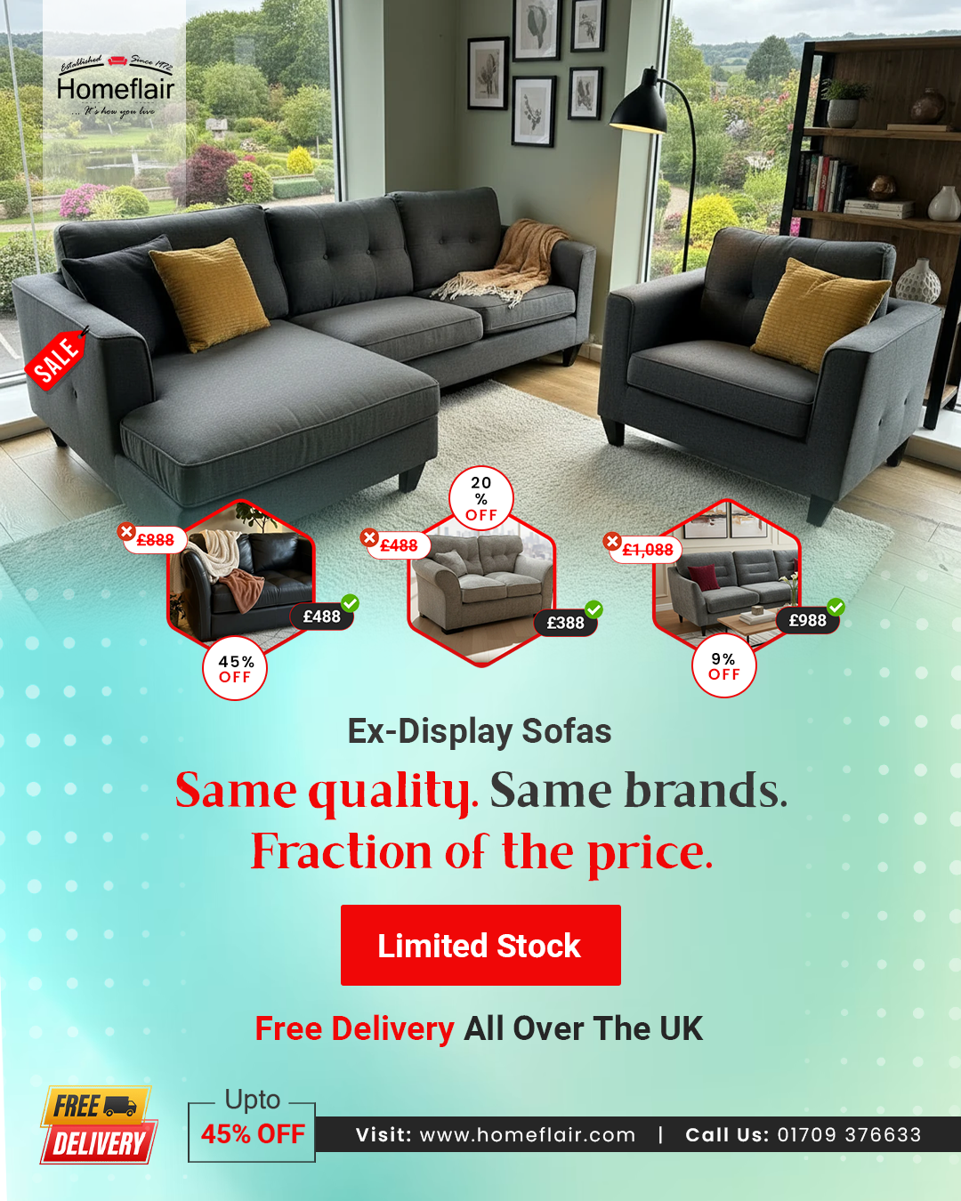 Garden furniture – save up to £100