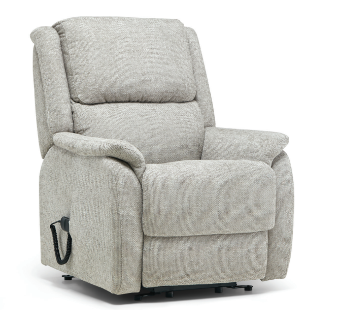 Palermo Fabric Dual Motor Lift and Rise Recliner Chair | Exclusive