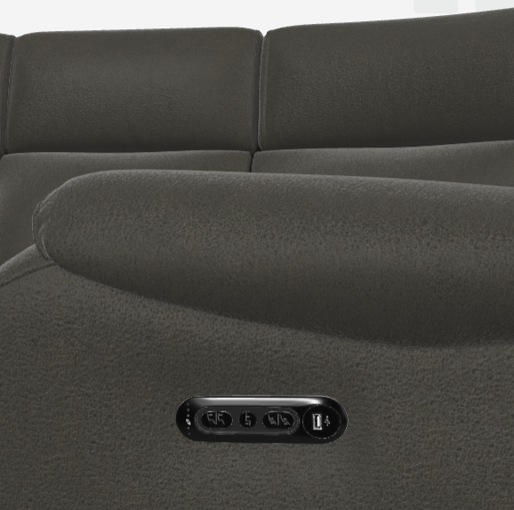 Winchester Fabric Modular Corner Sofa, Static, Manual or Electric Recliner
