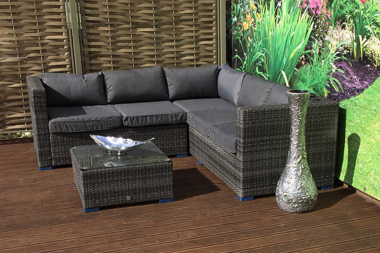 Signature Weave - Rattan Corner Sofa Set with Coffee Table | Georgia | Geor0103